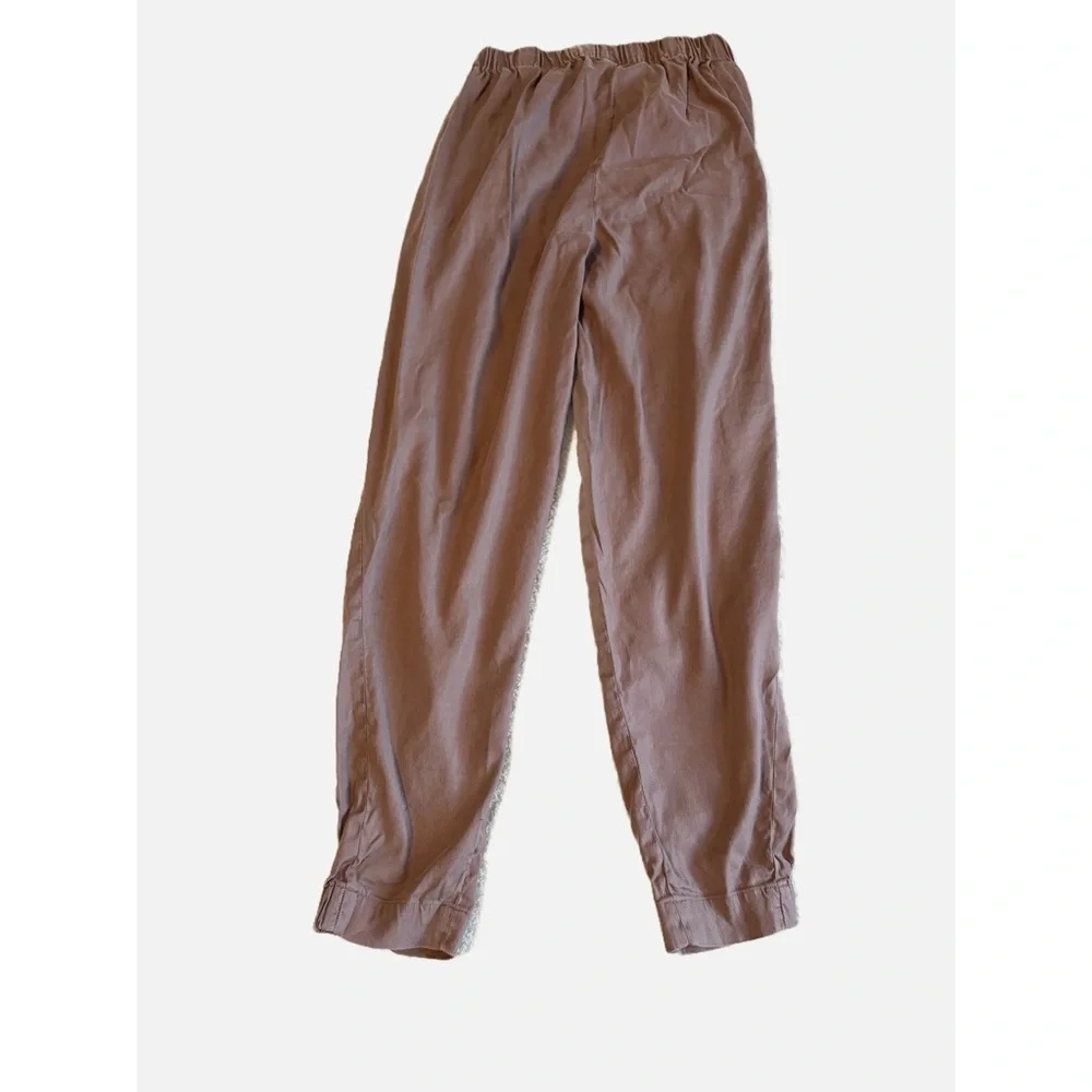 Aritzia‎ Babaton Linen Blend Taupe High Waisted Pants